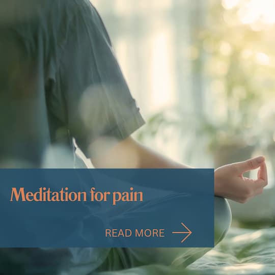 Meditation for pain